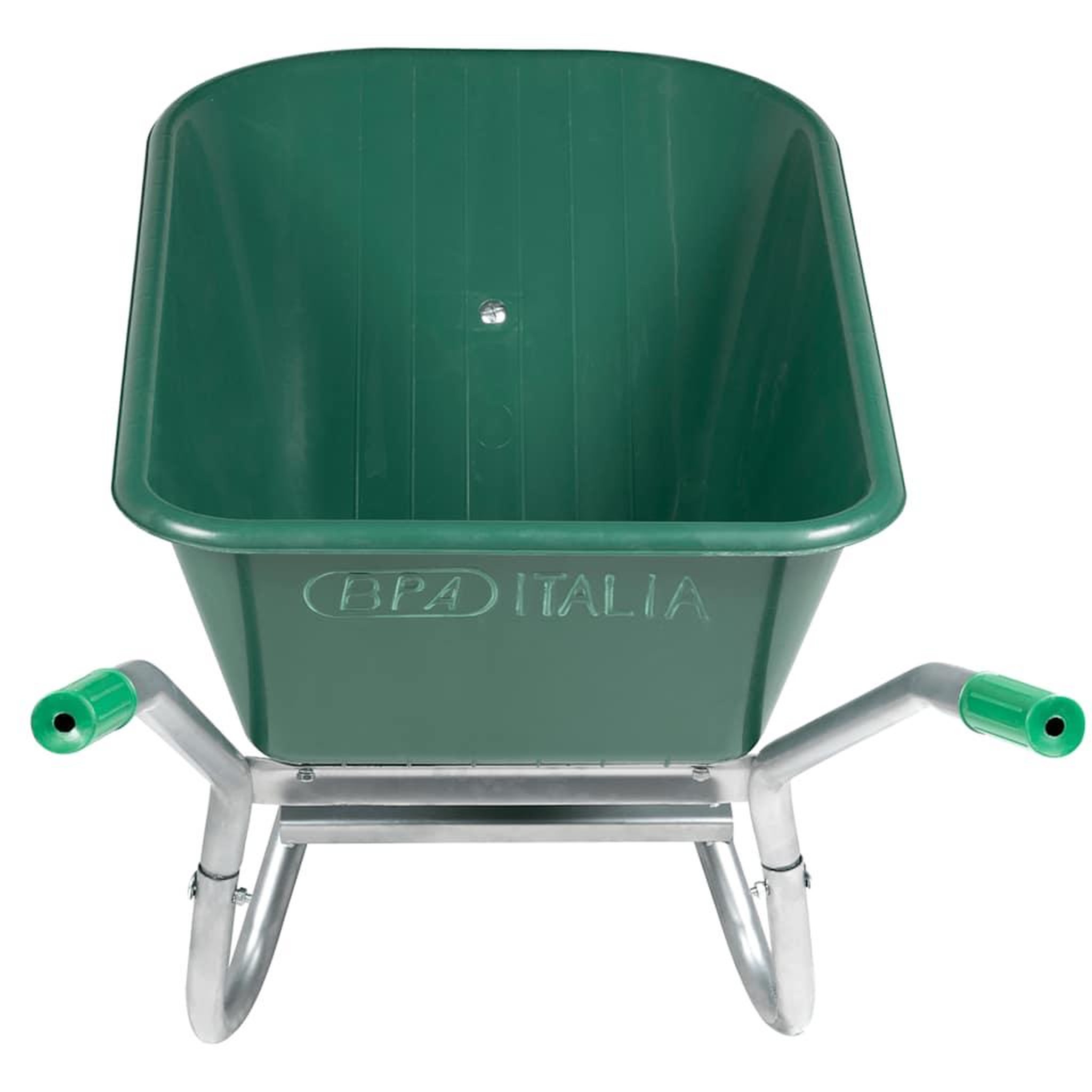 Voir la diapositive 3 : VIDAXL Brouette vert 90 L 150 kg acier galvanise et plastique
