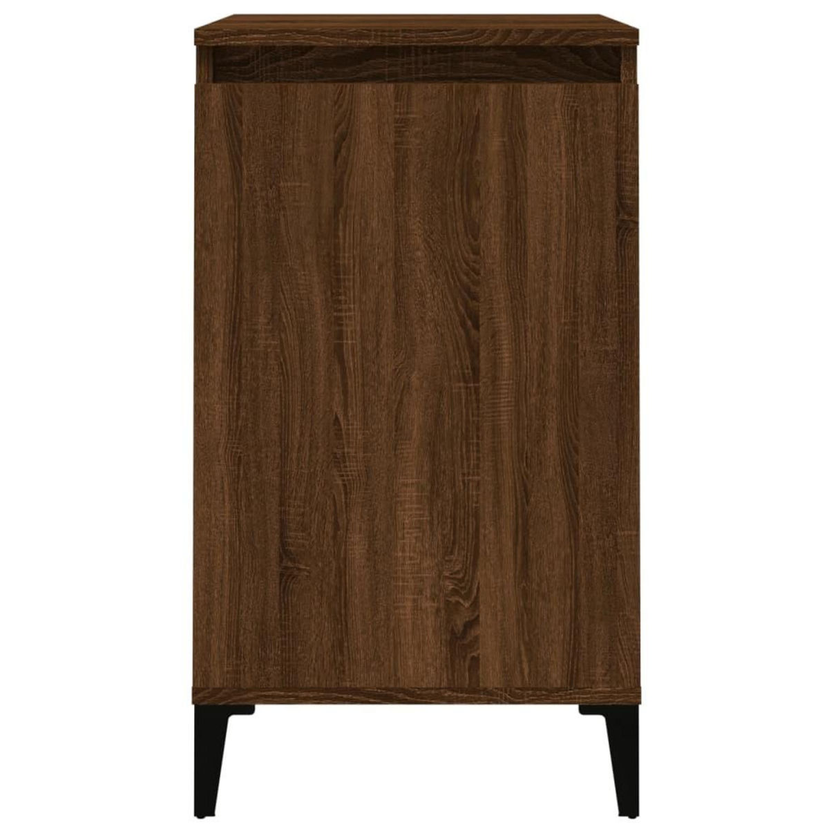 VIDAXL Table de chevet chene marron 40x35x70 cm bois d'ingenierie