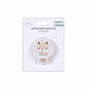 Voir la diapositive 2 : Paris Prix Attache Sucette Universelle  Renard  Blanc & Beige