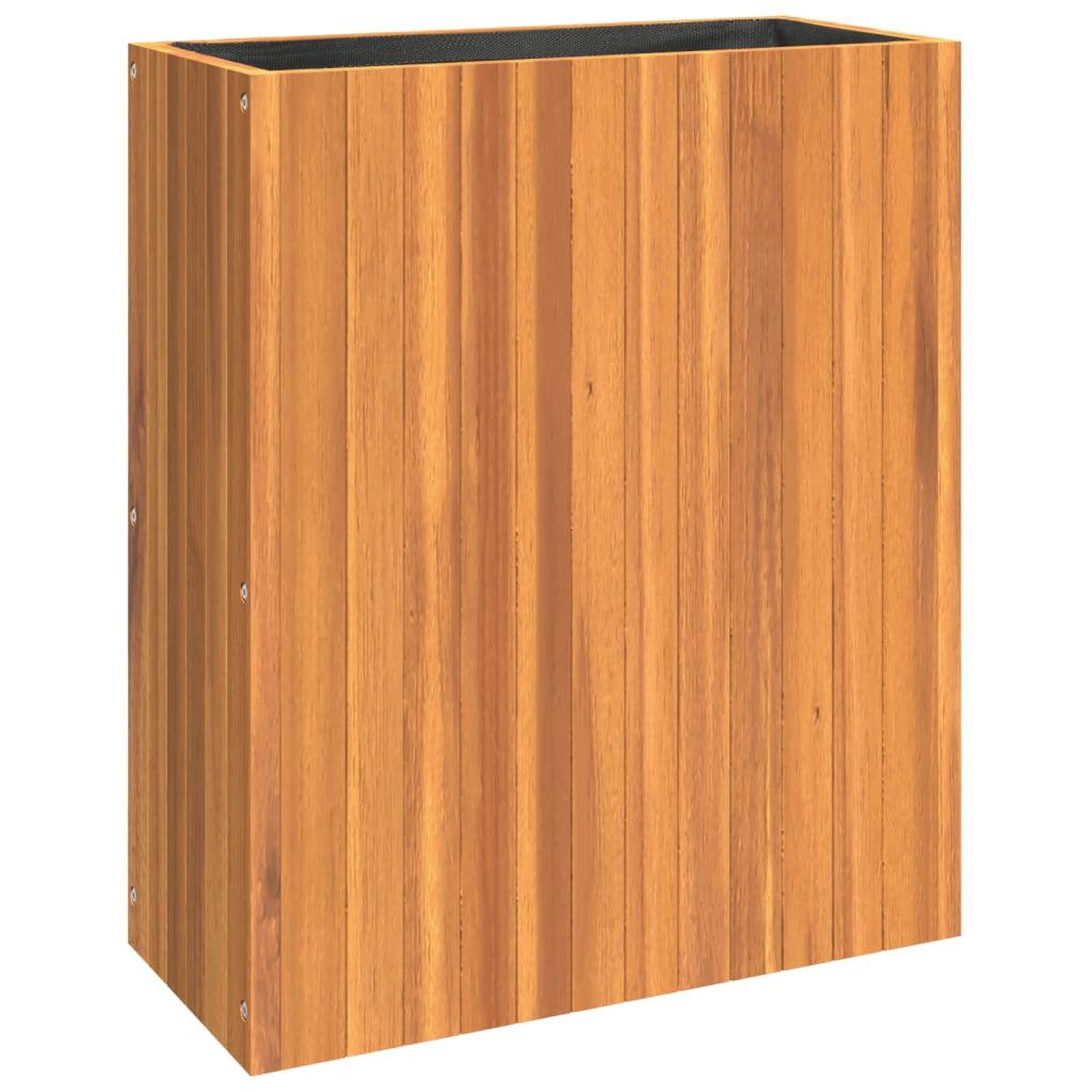Voir la diapositive 2 : VIDAXL Jardiniere 59x27,5x70 cm bois massif d'acacia