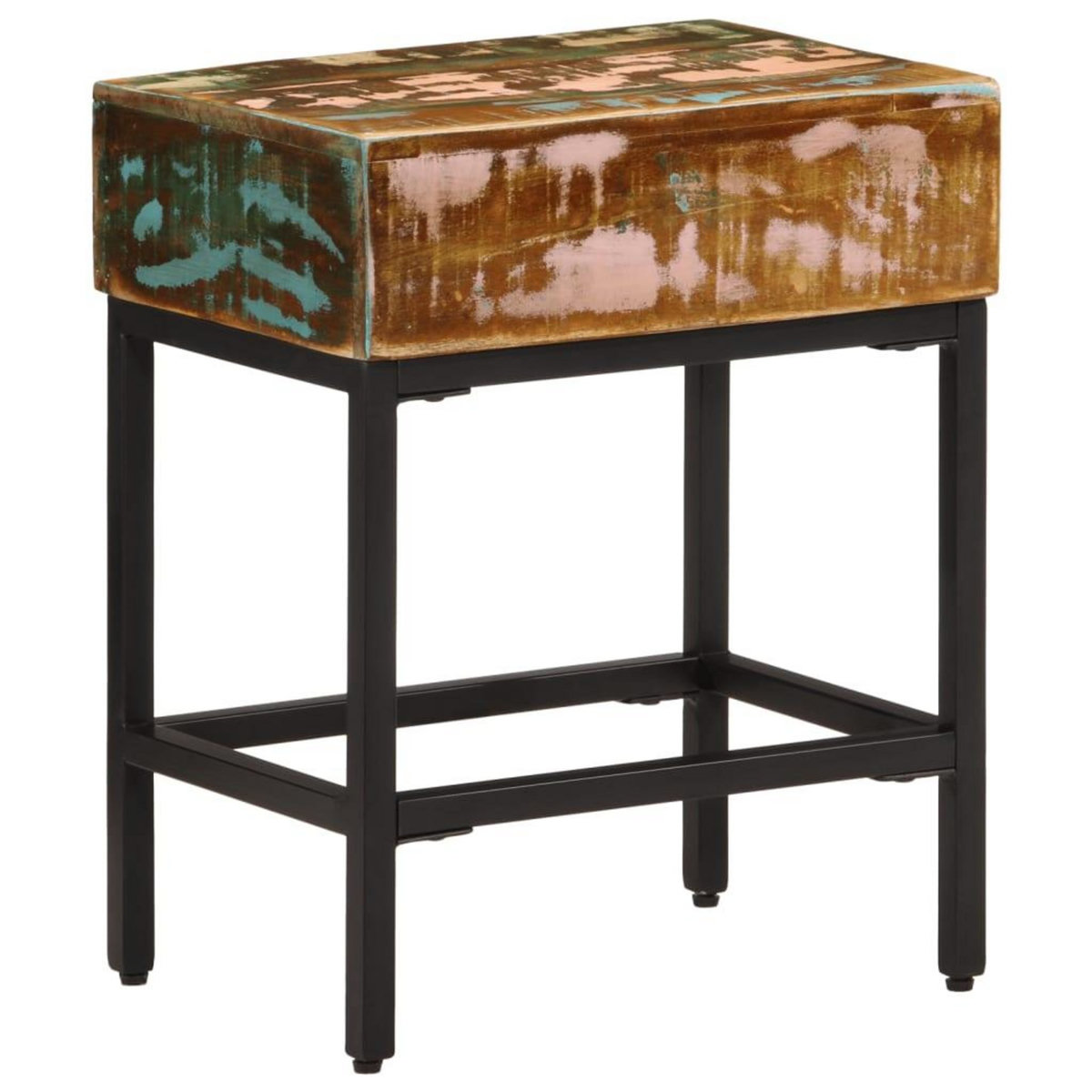 VIDAXL Table d'appoint 40x30x51 cm Bois massif de recuperation