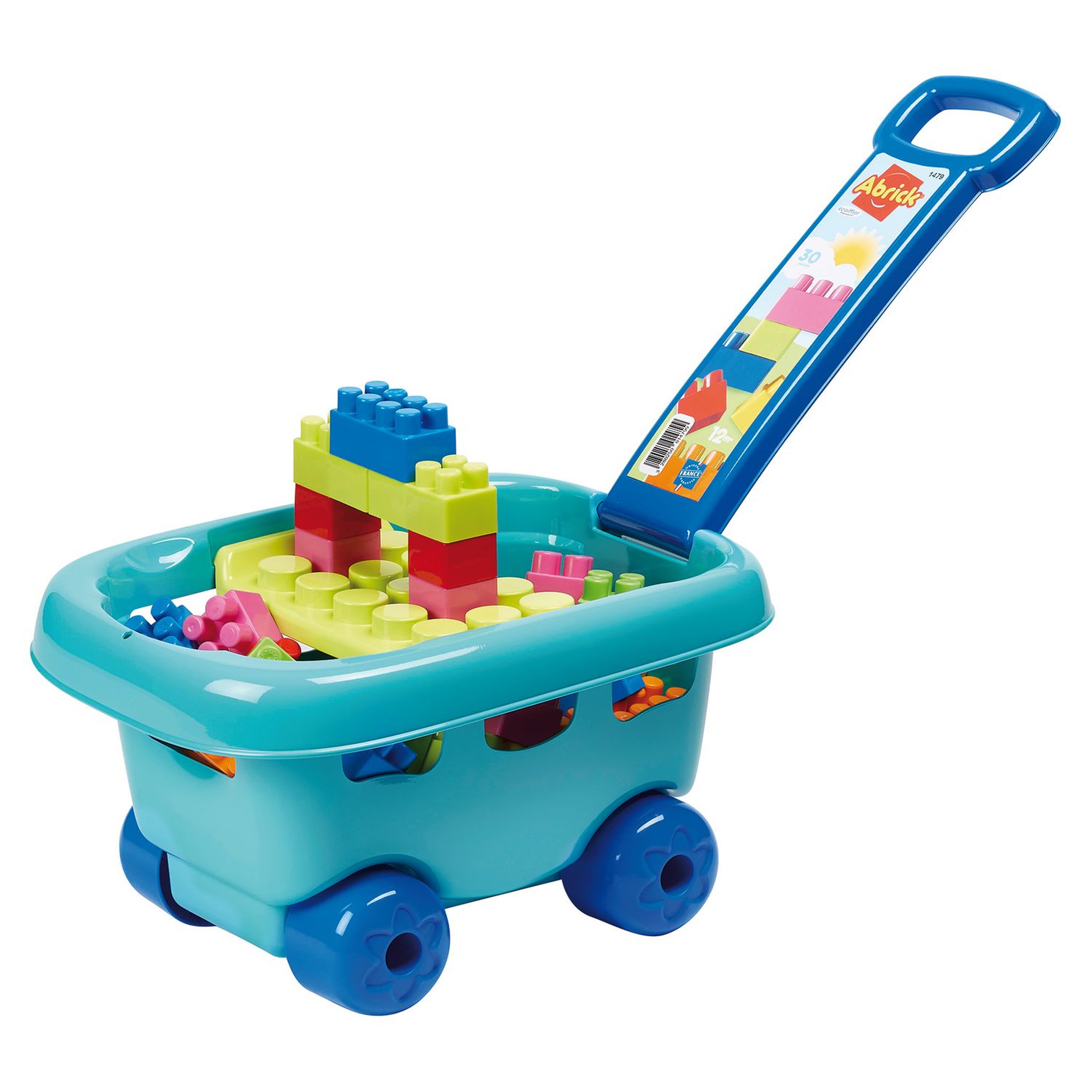 ECOIFFIER Jeu Chariot Garni 30 pièces - Abrick