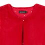Voir la diapositive 2 : INEXTENSO Gilet fourrure rouge sans manche fille