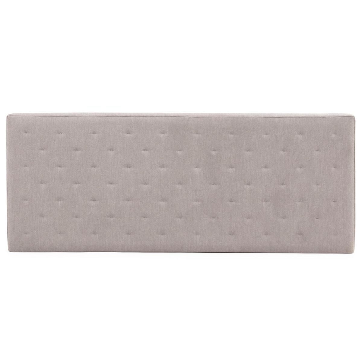 MARCKONFORT Tête de lit Malta 150x60 cm Couleur Gris, 8 cm d'épaisseur