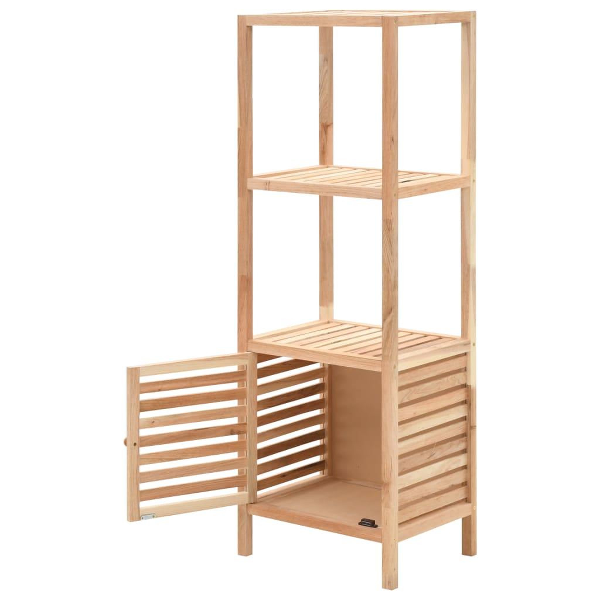 Voir la diapositive 4 : VIDAXL Armoire de salle de bain Bois de noyer 39,5x35,5x123 cm