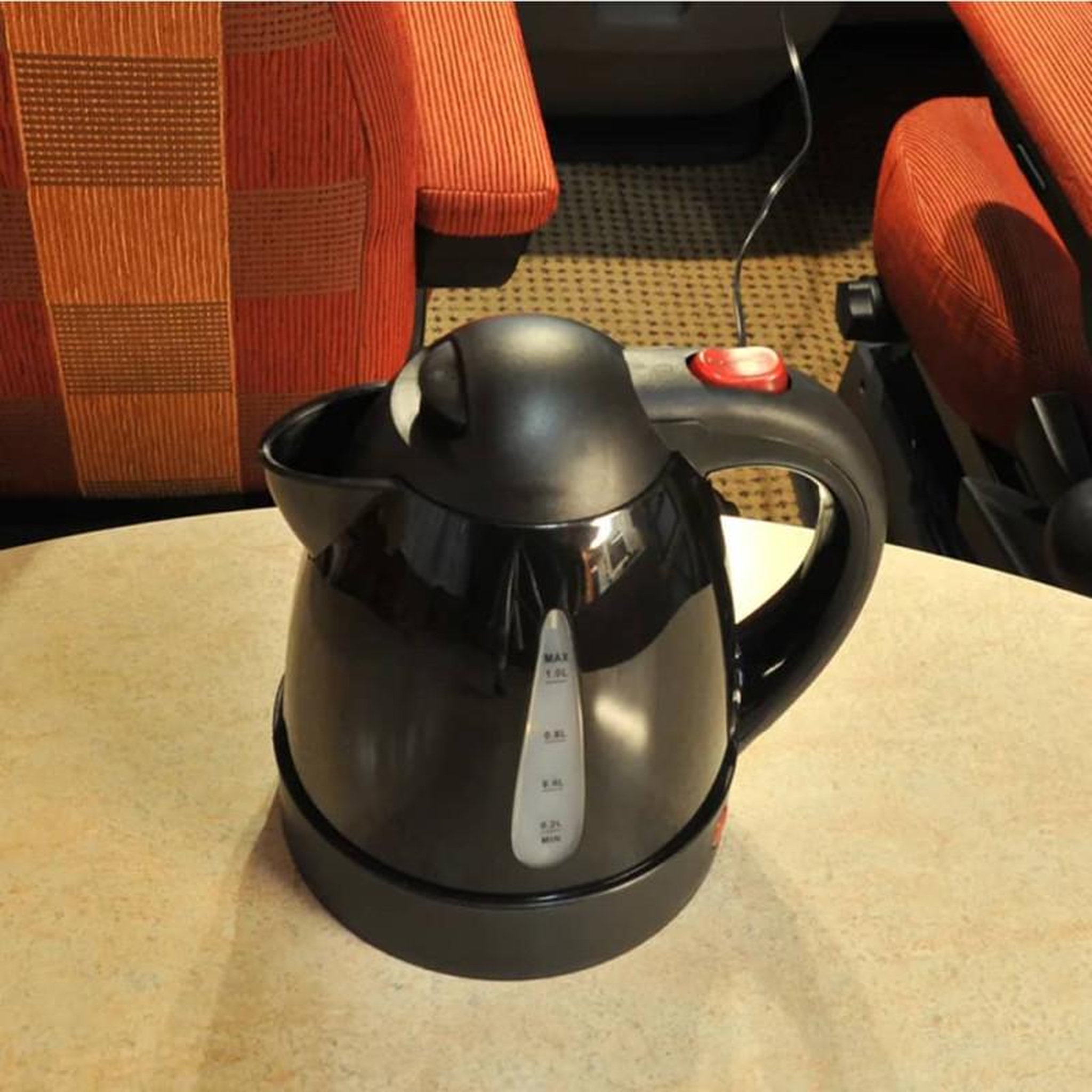 Voir la diapositive 3 : PROPLUS ProPlus Bouilloire 12 V 1 L Noir