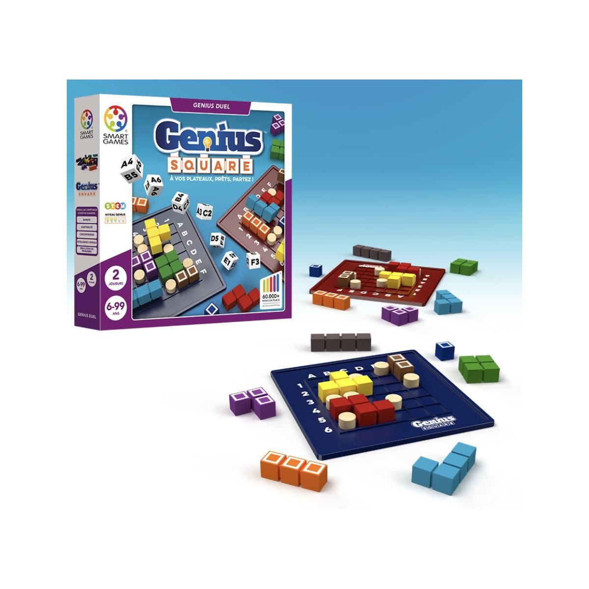 Smart Games Genius square - jeu de logique a deux -