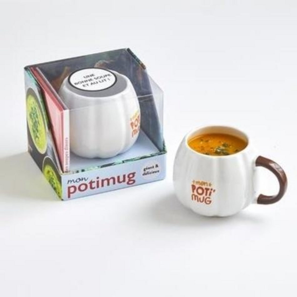 COFFRET MON POTIMUG. MES SOUPES DINERS AVEC UN MUG, Laraison Emilie
