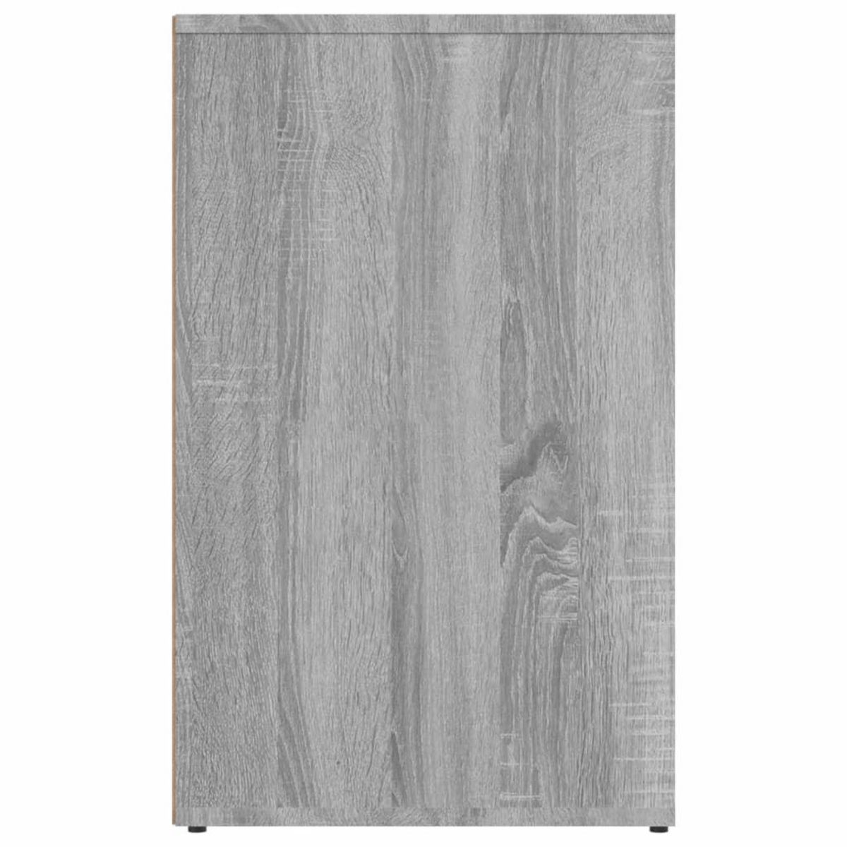 VIDAXL Armoire de dressing Sonoma gris 80x40x65 cm Bois d'ingenierie