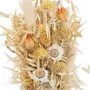 ATMOSPHERA Composition de Fleurs Séchées  Pot  24cm Beige