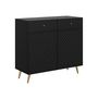 Voir la diapositive 2 : BEST MOBILIER Sorolla - buffet bas - 100 cm