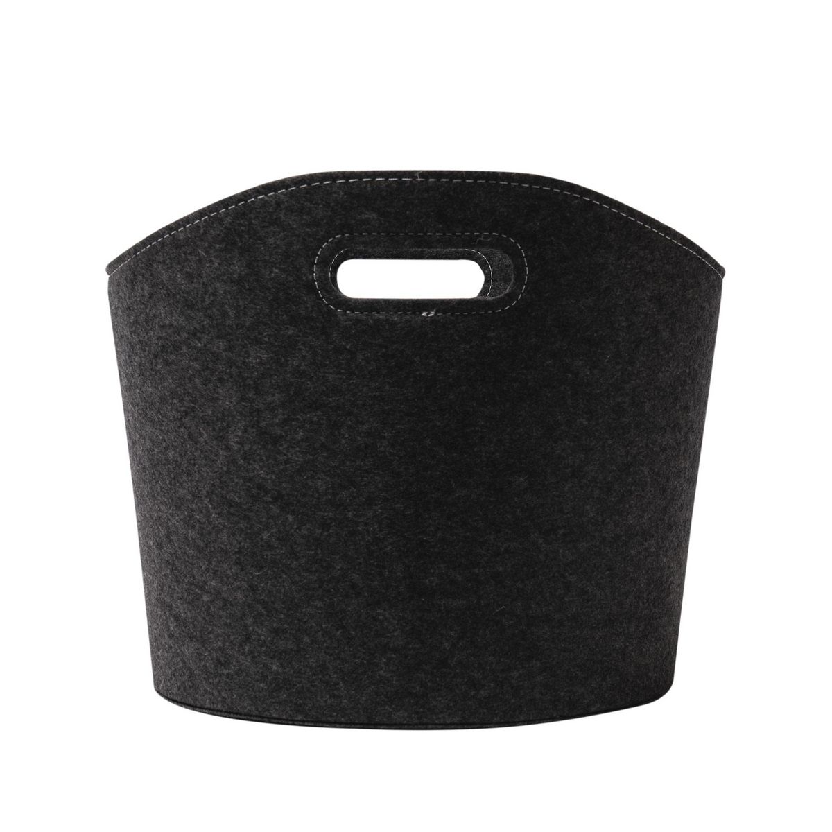 WERKAPRO Panier à bûches rond en feutre WERKA PRO Feutre gris Feutre gris