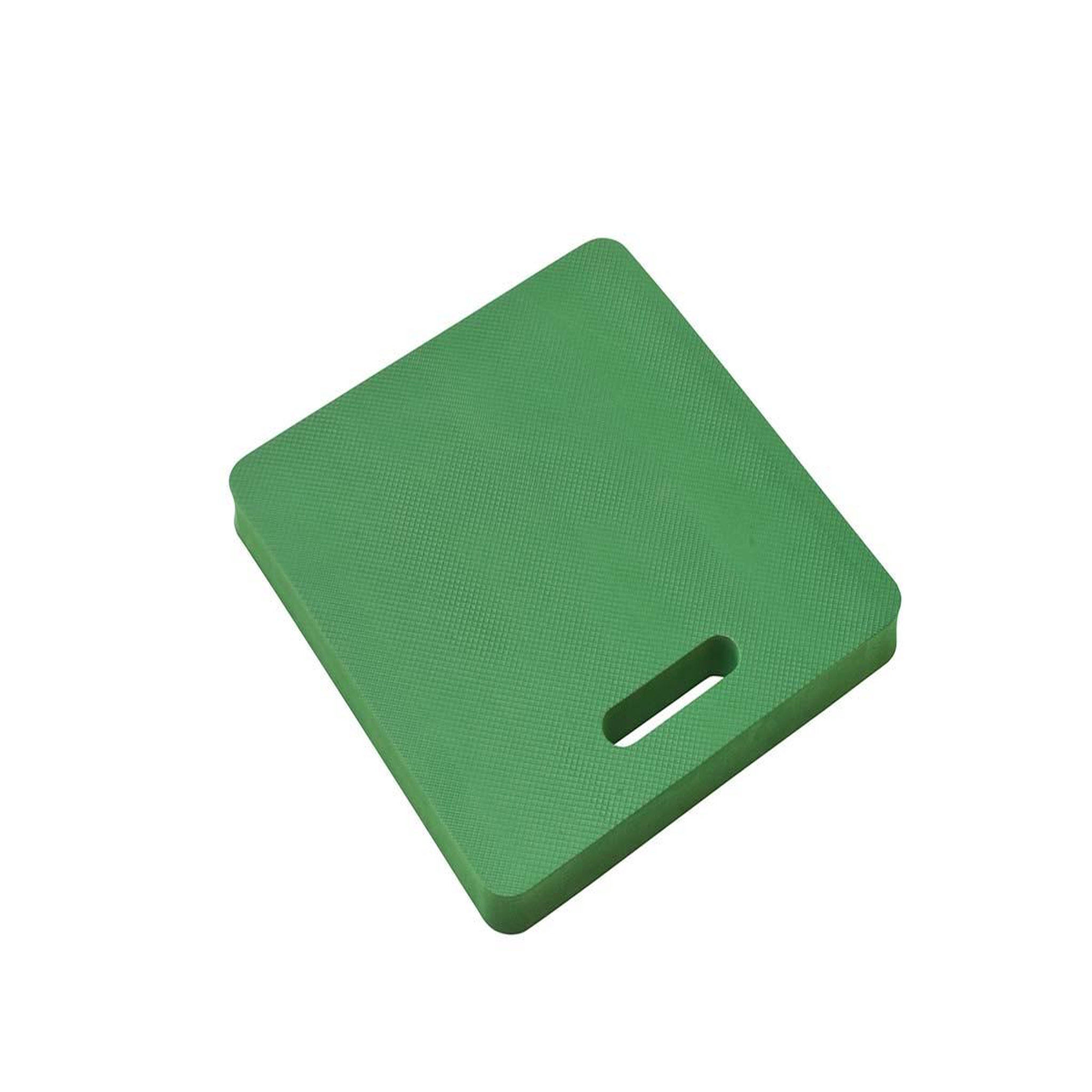 NATURE Coussin en mousse taille l, protège-genoux, coloris vert - 40 x 38 x 3 cm - nature