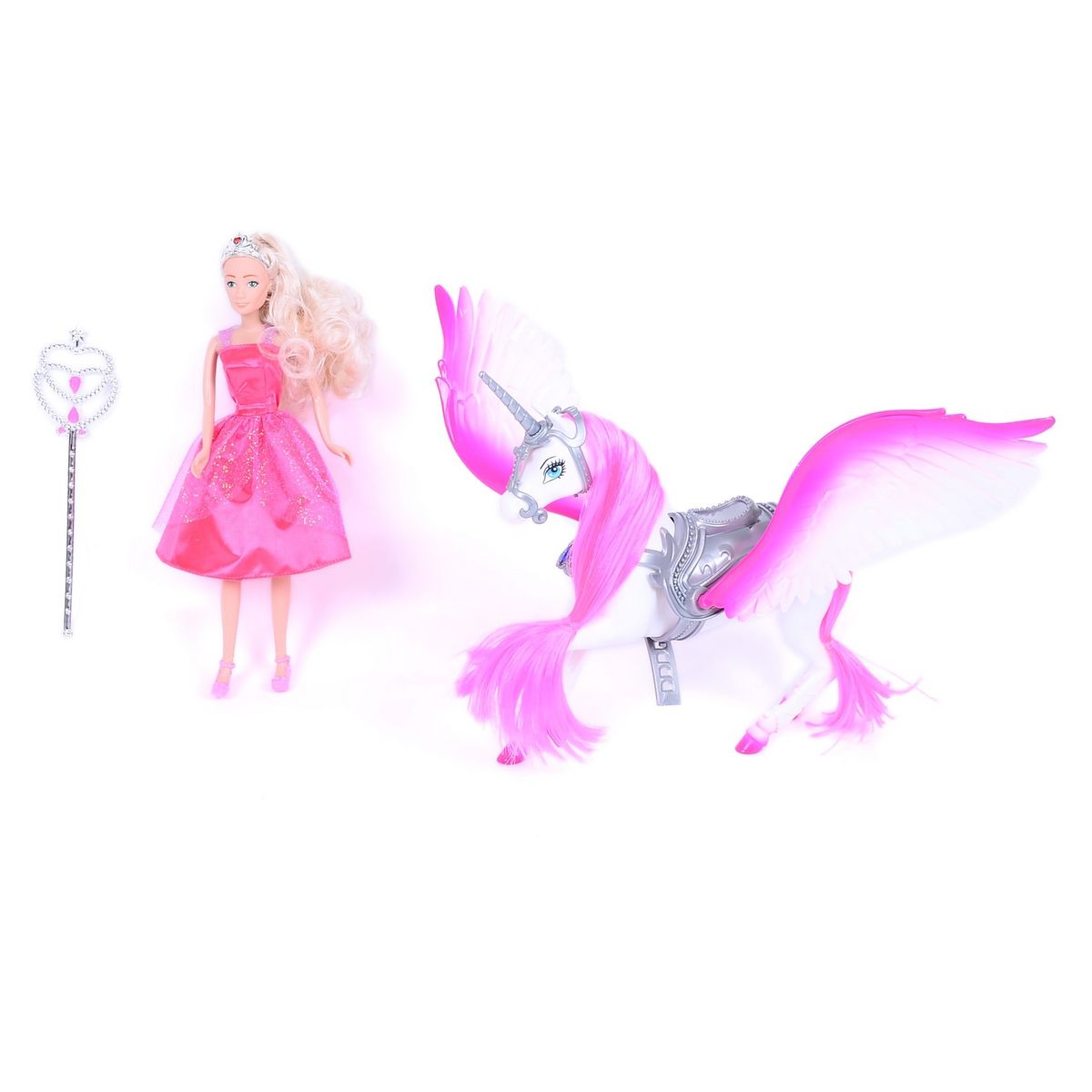 One Two Fun Ma princesse et sa licorne - rose