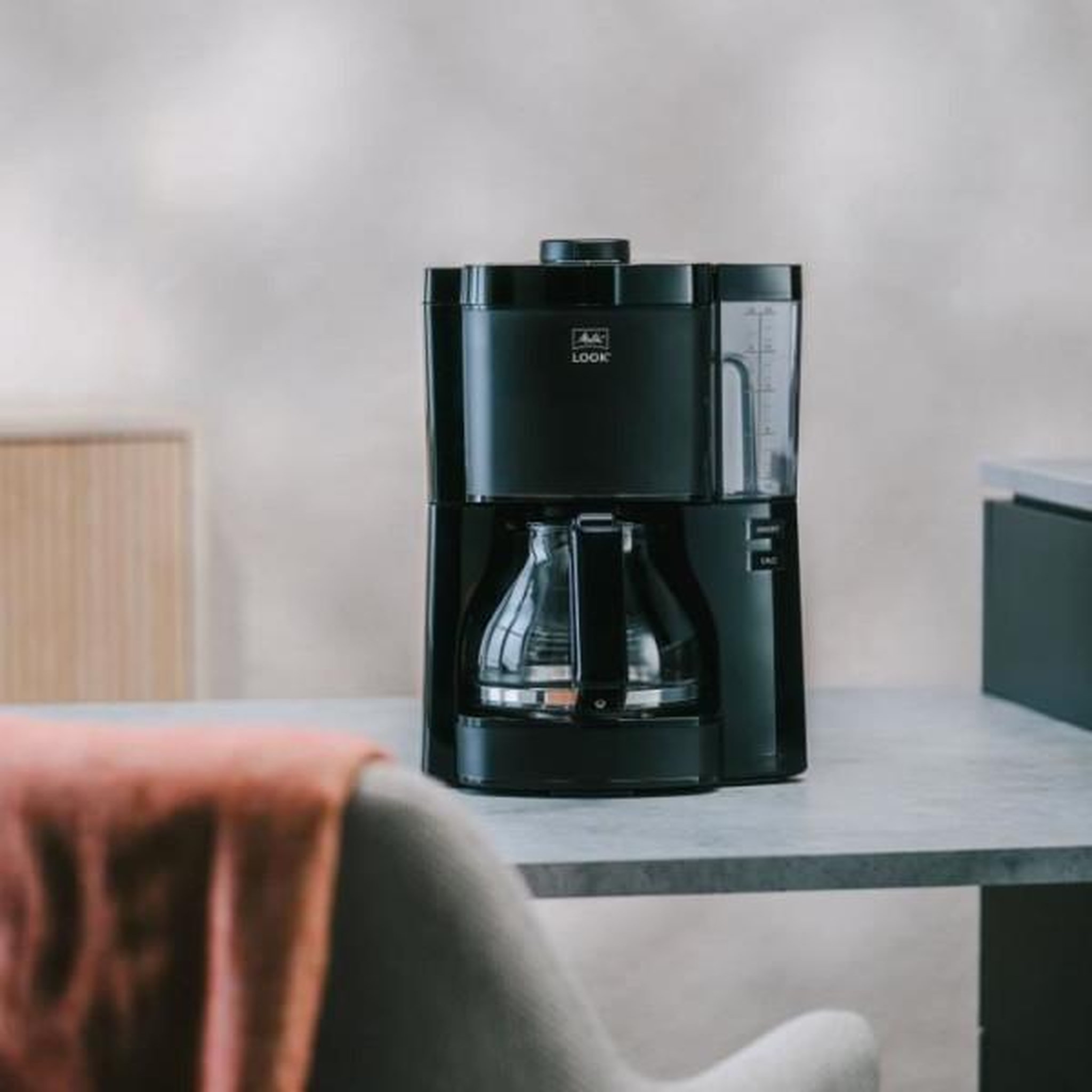 Voir la diapositive 5 : Melitta Machine a Cafe - Cafetiere Electrique  - MELITTA - Look V Glass 1025-02 - 1080 W - 1,25 L - Noir
