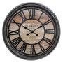 Voir la diapositive 1 : ATMOSPHERA Horloge Murale Design  Relief  50cm Naturel