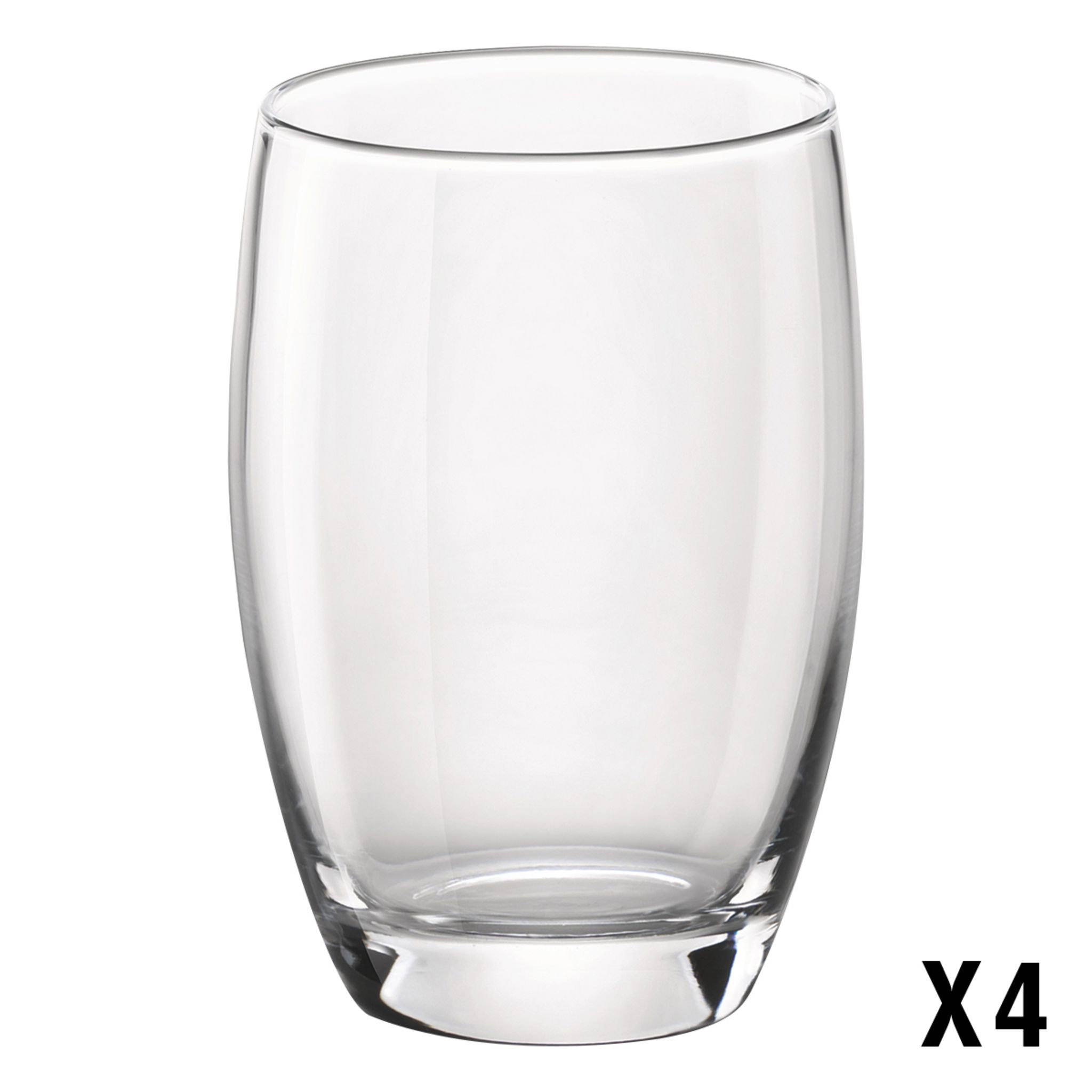 Lot De 8 Verres à Whisky Bormioli Rocco Boho 340ml - Style Romantique Et Coloré (rose) - Idéal Jus Et Eau
