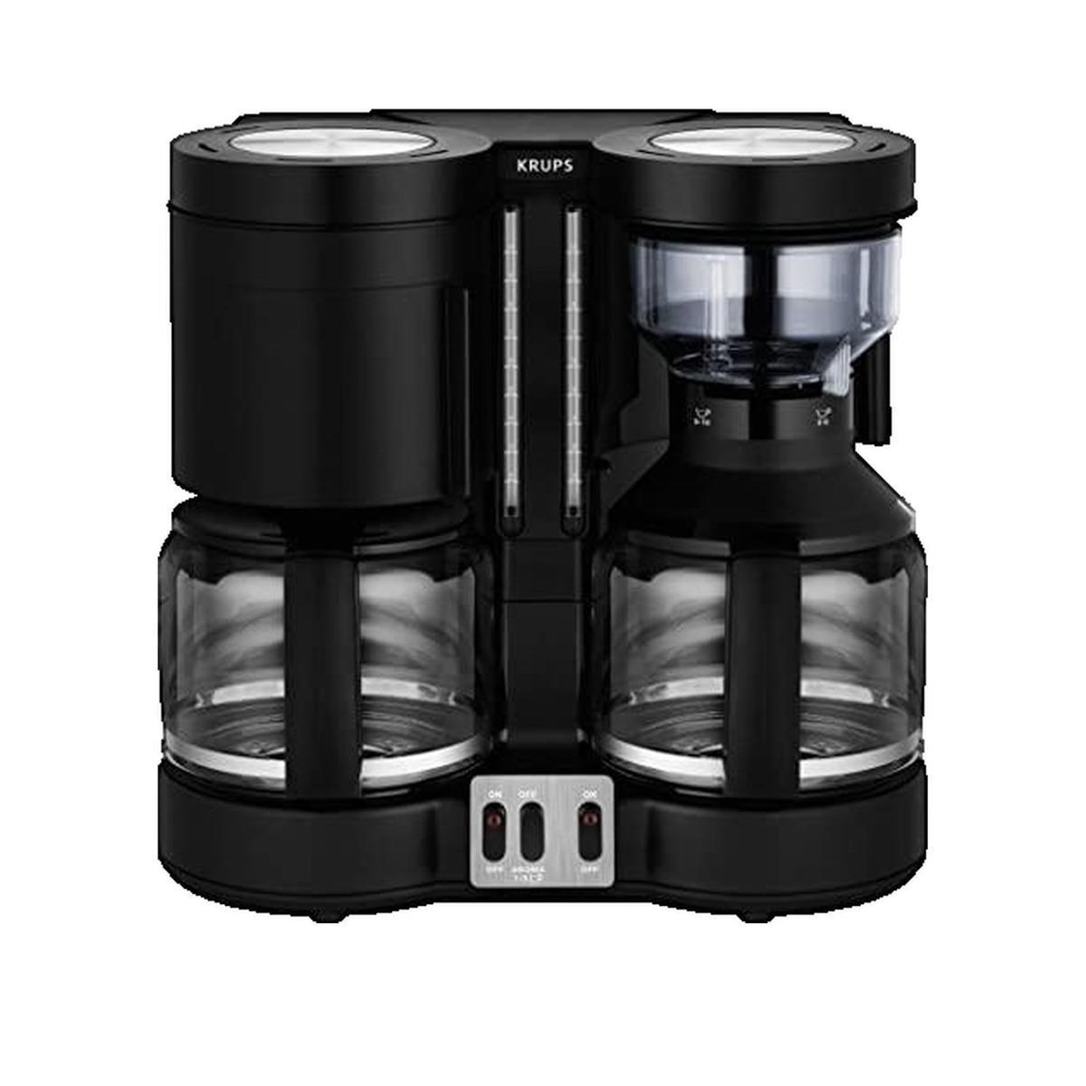 KRUPS Cafetière Krups Duothek Plus KM 8508 avec réservoir en verre