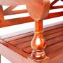 Voir la diapositive 5 : VIDAXL Banc Batavia 98 cm Bois d'acajou massif Marron fonce