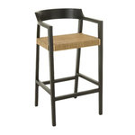 Paris Prix Tabouret de Bar Design  Sungkai  100cm Noir