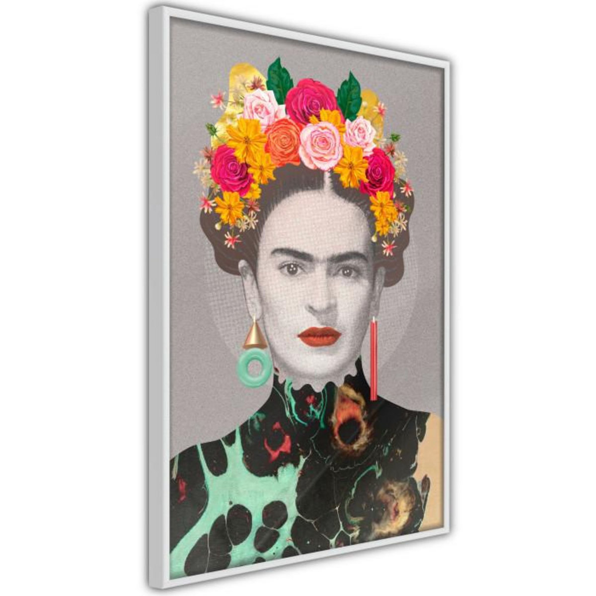 Paris Prix Affiche Murale Encadrée  Charismatic Frida