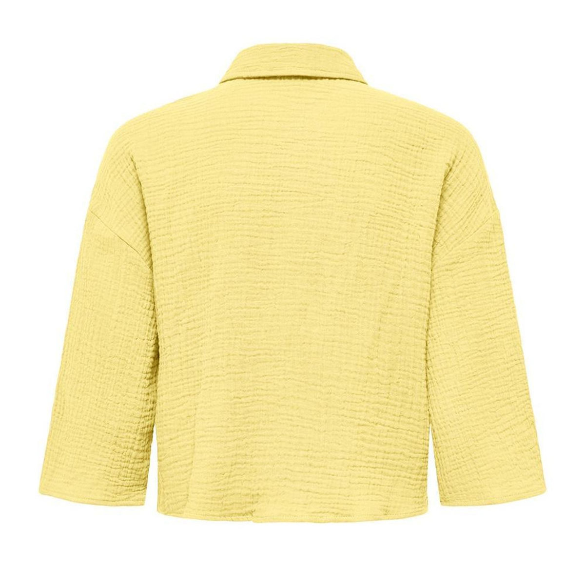 JACQUELINE DE YONG Chemise Jaune Femme JDY Theis Life 3/4