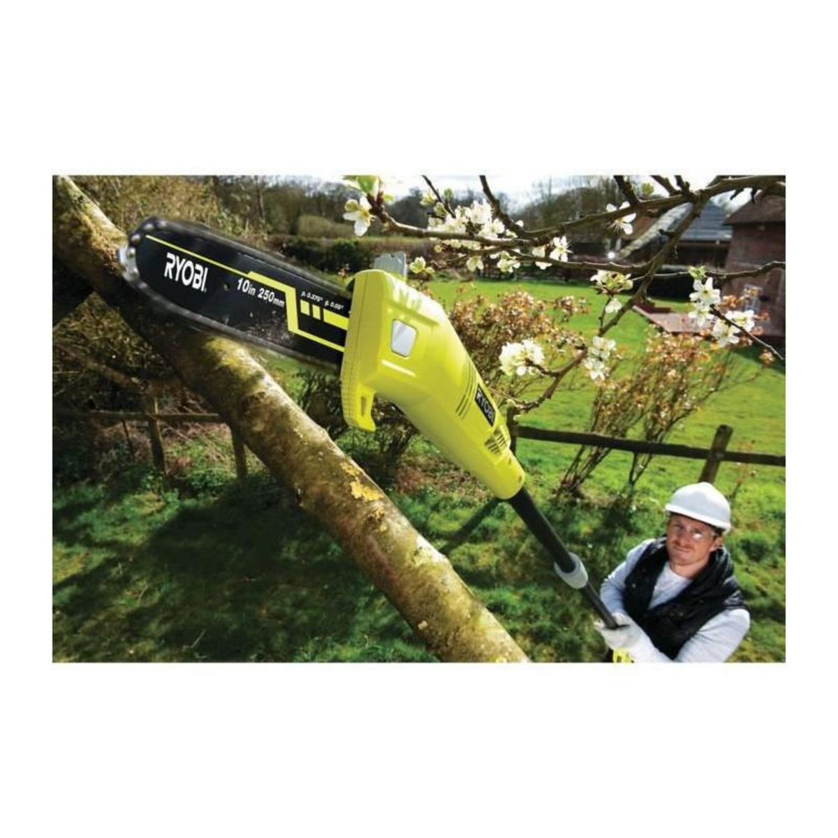 Ryobi Tronçonneuse élagueuse électrique RYOBI Rpp755e, 750 W, guide de 25 cm