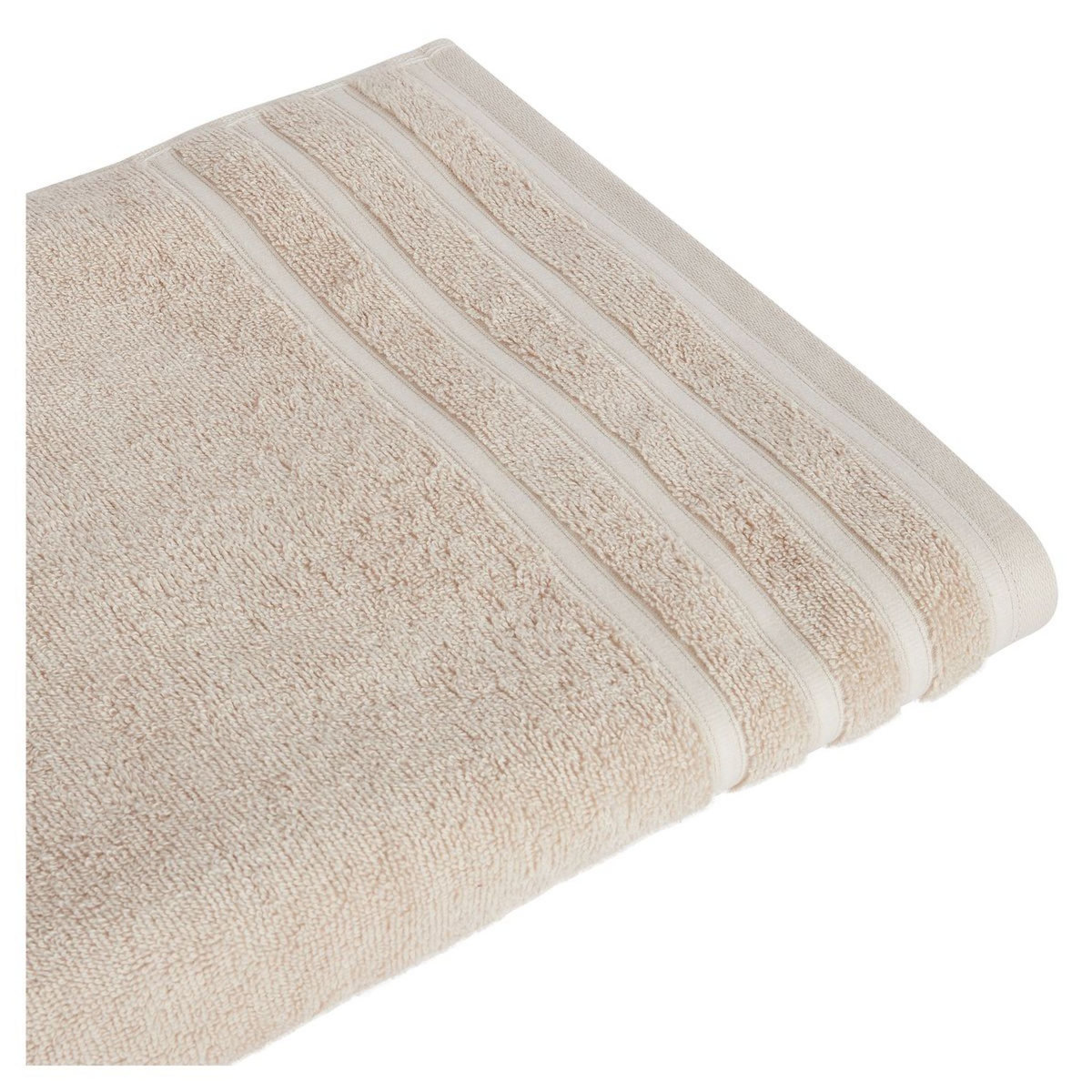 ACTUEL Maxi drap de bain uni en coton bouclé 500 gr/m2