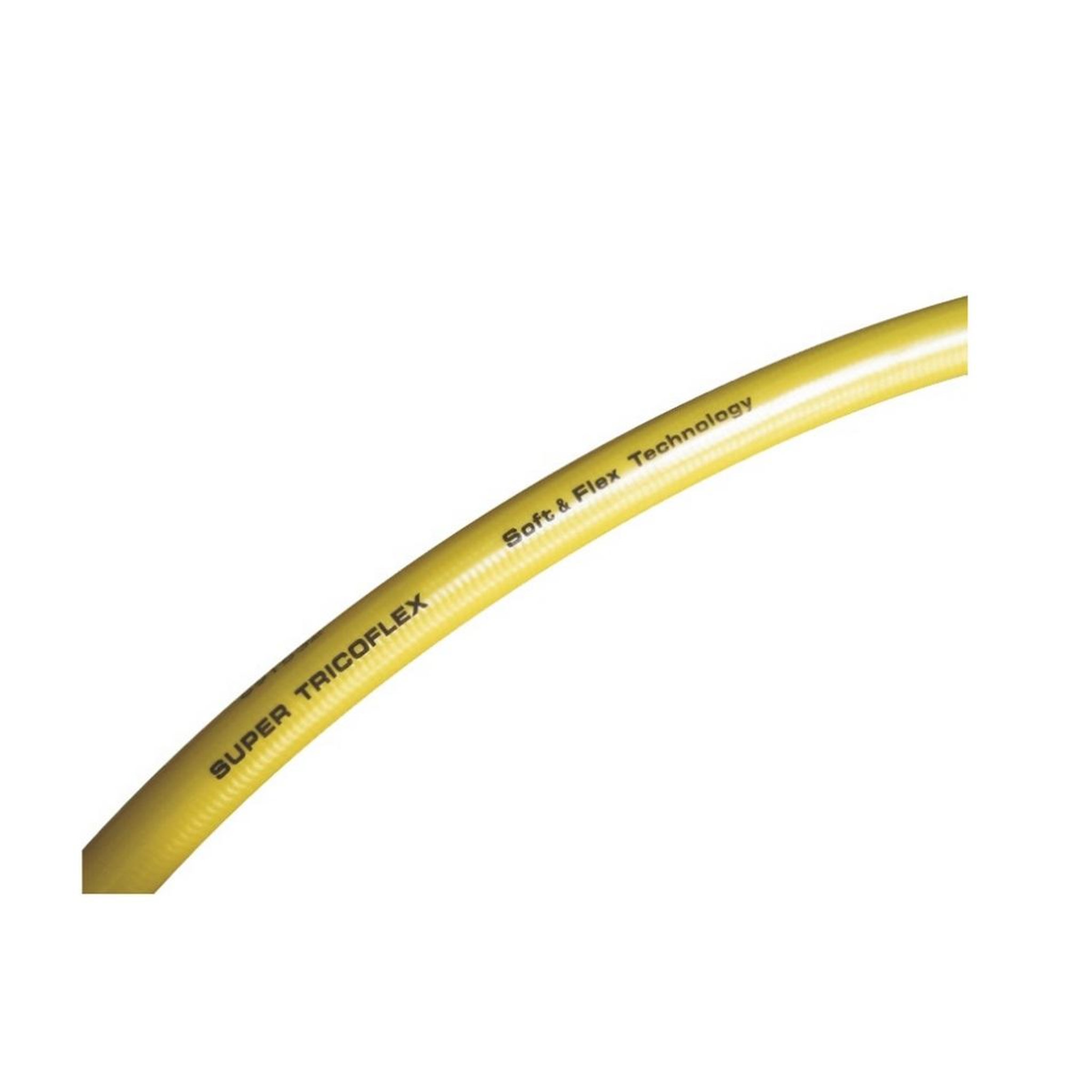 Voir la diapositive 2 : TRICOFLEX Tuyau d'arrosage souple multicouche d19 mm x50m jaune - 051546