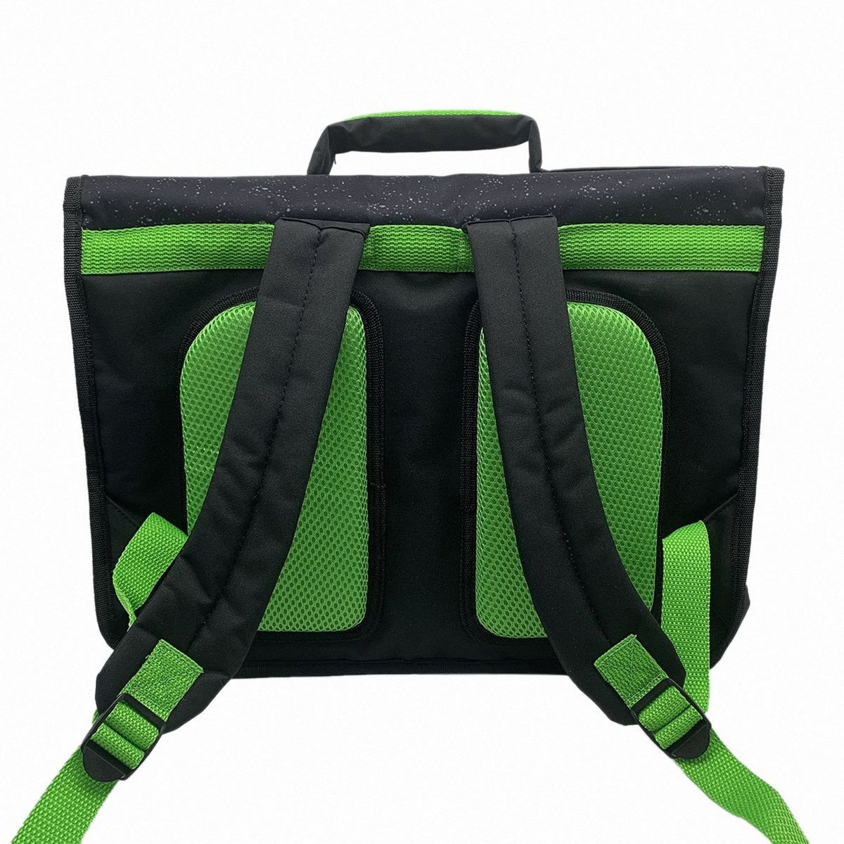 Cartable 38 cm CP/CE1/CE2 noir et vert Jurrasic World