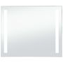 Voir la diapositive 2 : VIDAXL Miroir mural a LED pour salle de bains 80x60 cm