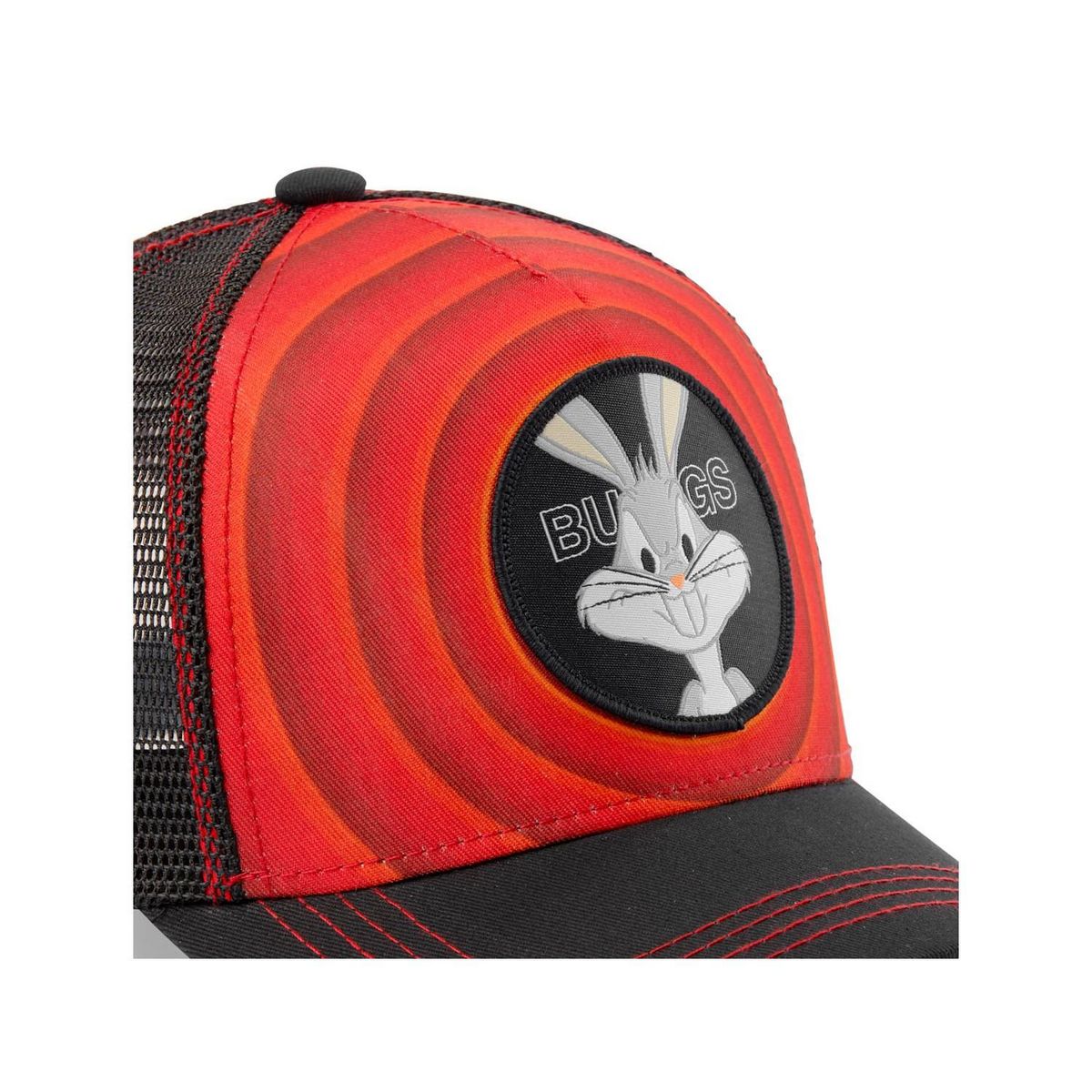 CAPSLAB Casquette Capslab Looney Tunes Bugs Bunny Rouge