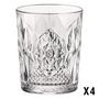 Voir la diapositive 1 : BORMIOLI ROCCO Set de 4 verres à apéritif TONE 39 cl