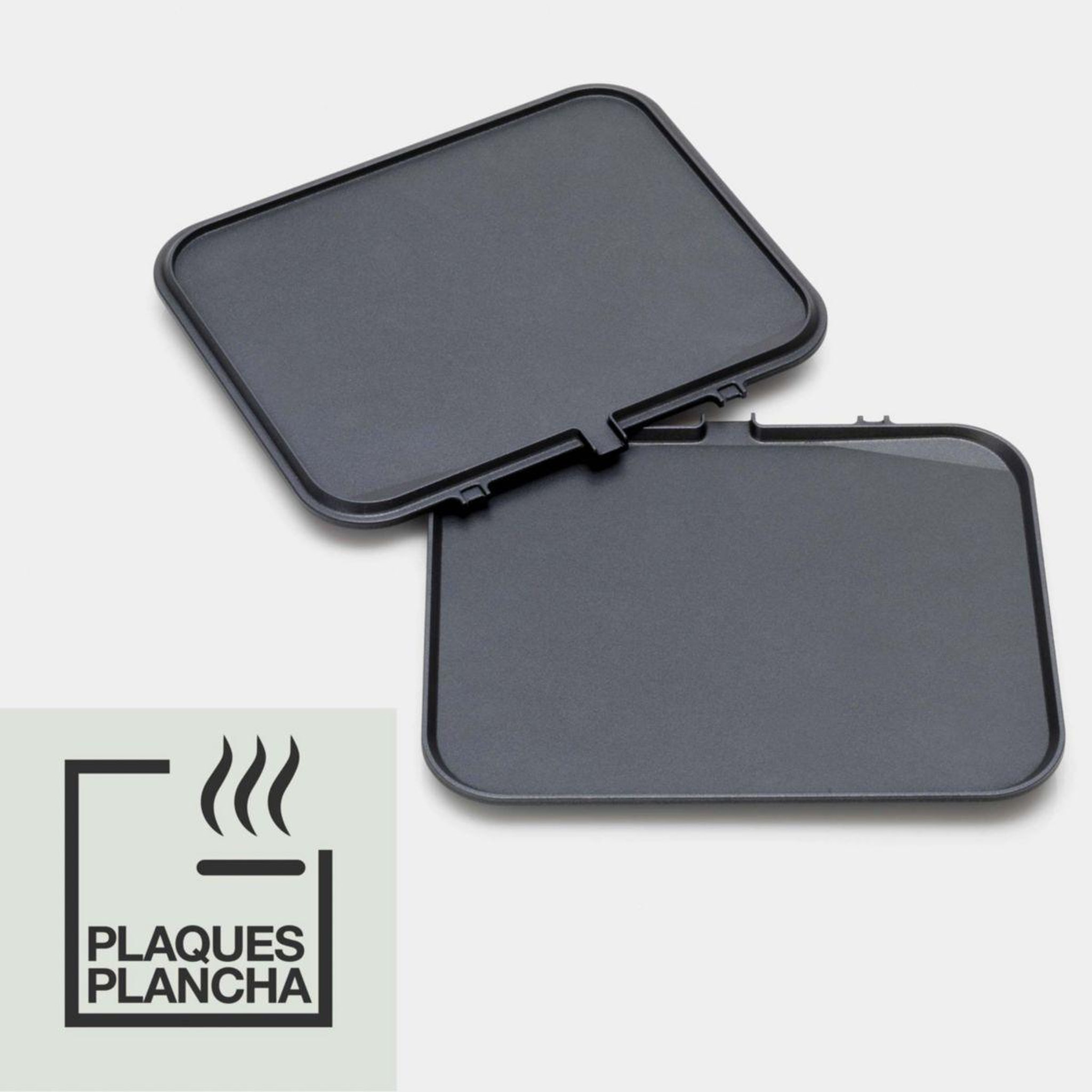 Voir la diapositive 5 : Cuisinart Grille-viande GR47BE Elite plancha grill bleu nuit