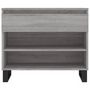 Voir la diapositive 5 : VIDAXL Armoire a chaussures Sonoma gris 70x36x60 cm Bois d'ingenierie