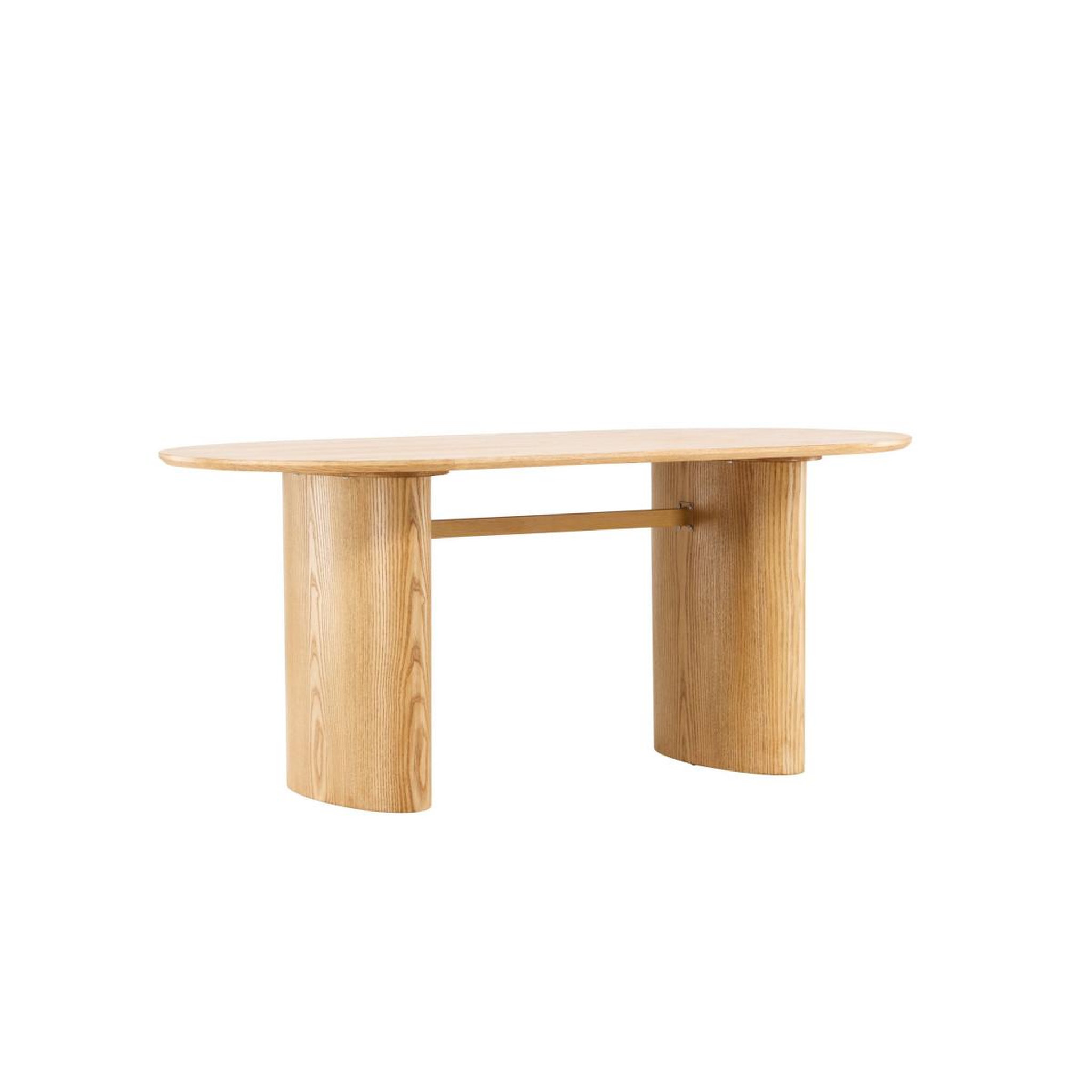 Voir la diapositive 3 : Paris Prix Table à manger design  isolde  180cm naturel