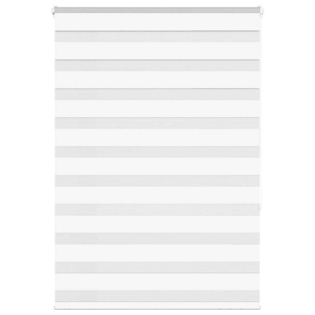 VIDAXL Store zebre blanc 110x150 cm largeur du tissu 105,9cm polyester