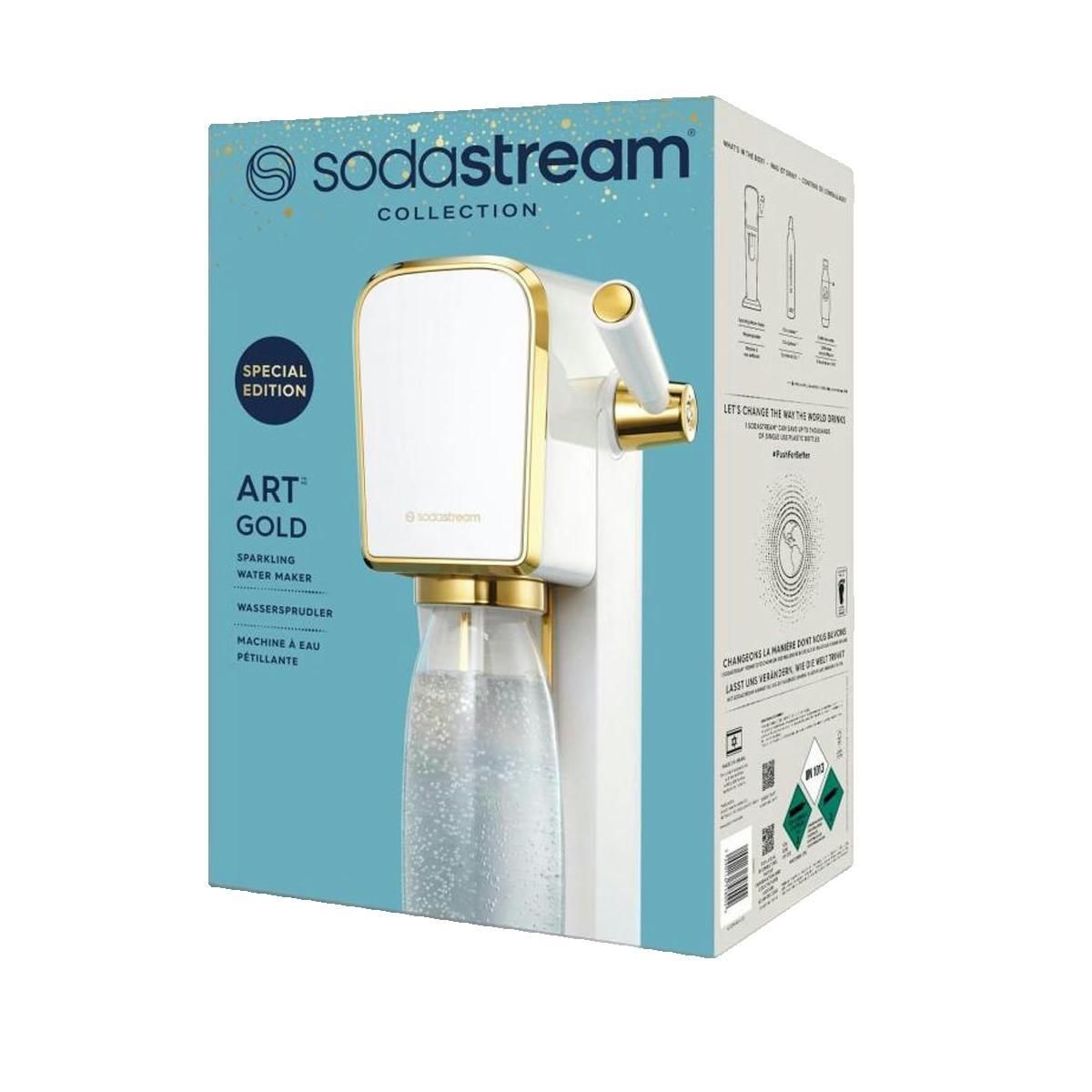 SODASTREAM SodaStream Soda Maker ART white gold QC incl 1L PET bottle (2270295)
