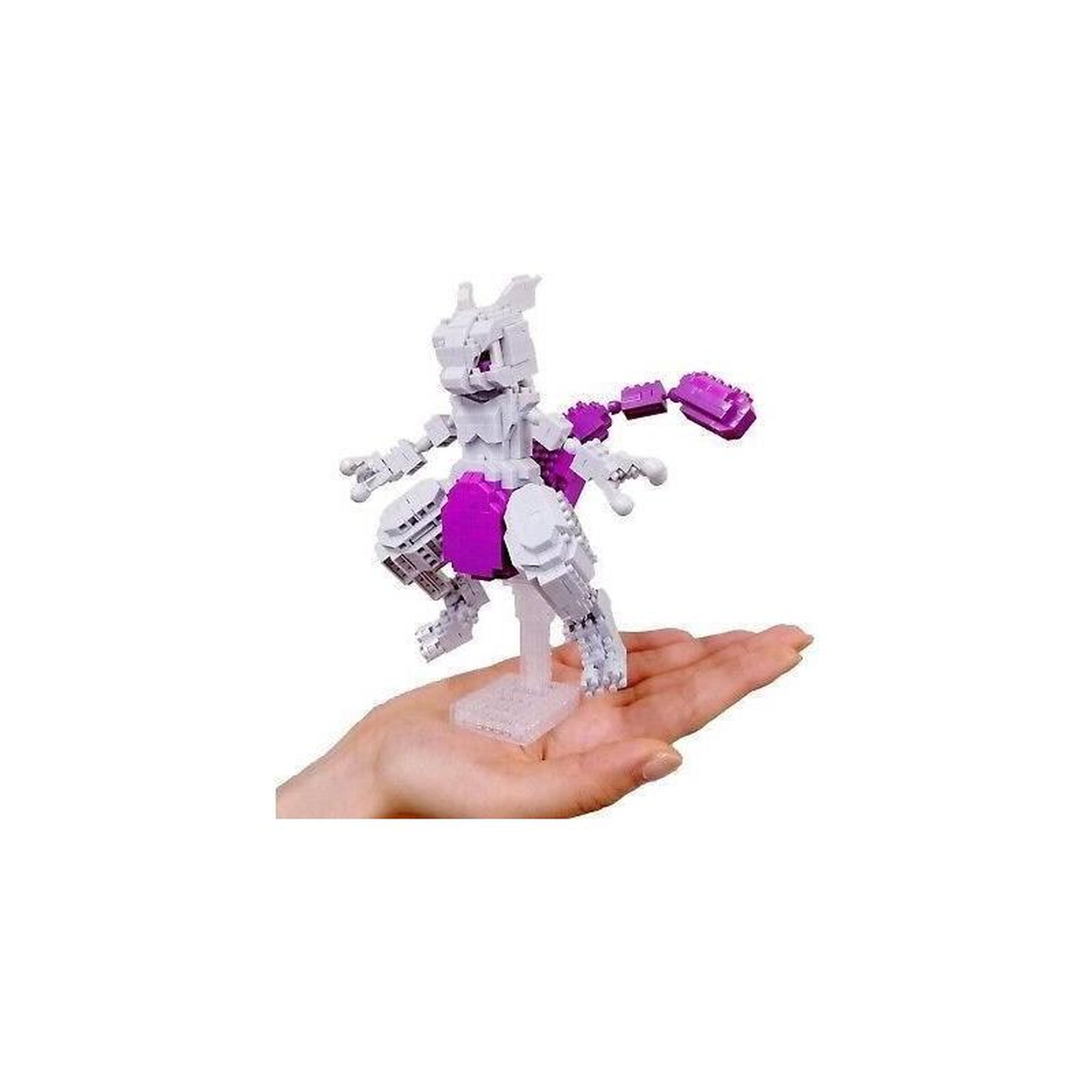 Voir la diapositive 6 : BANDAI Figurine en briques - BANDAI - NANOBLOCK - Pokémon - Mewtwo