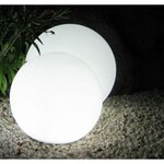 Lumisky LUMISKY - Boule lumineuse filaire pour extérieur LED - blanc BOBBY - 40cm culot E27