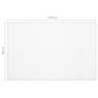 Voir la diapositive 6 : VIDAXL Protecteur de table transparent 140x90 cm 2 mm PVC
