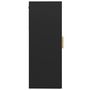Voir la diapositive 4 : VIDAXL Armoire murale suspendue Noir 69,5x34x90 cm