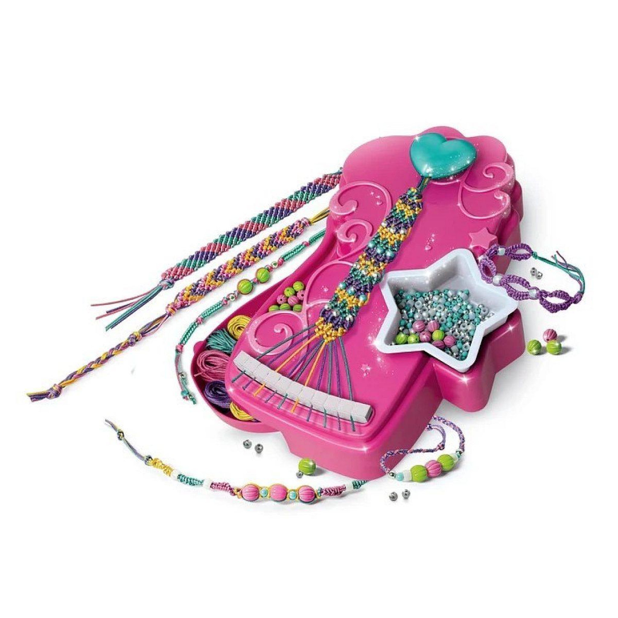 Voir la diapositive 2 : CLEMENTONI Coffret bijoux  18857 crazy chic - mania bracelets