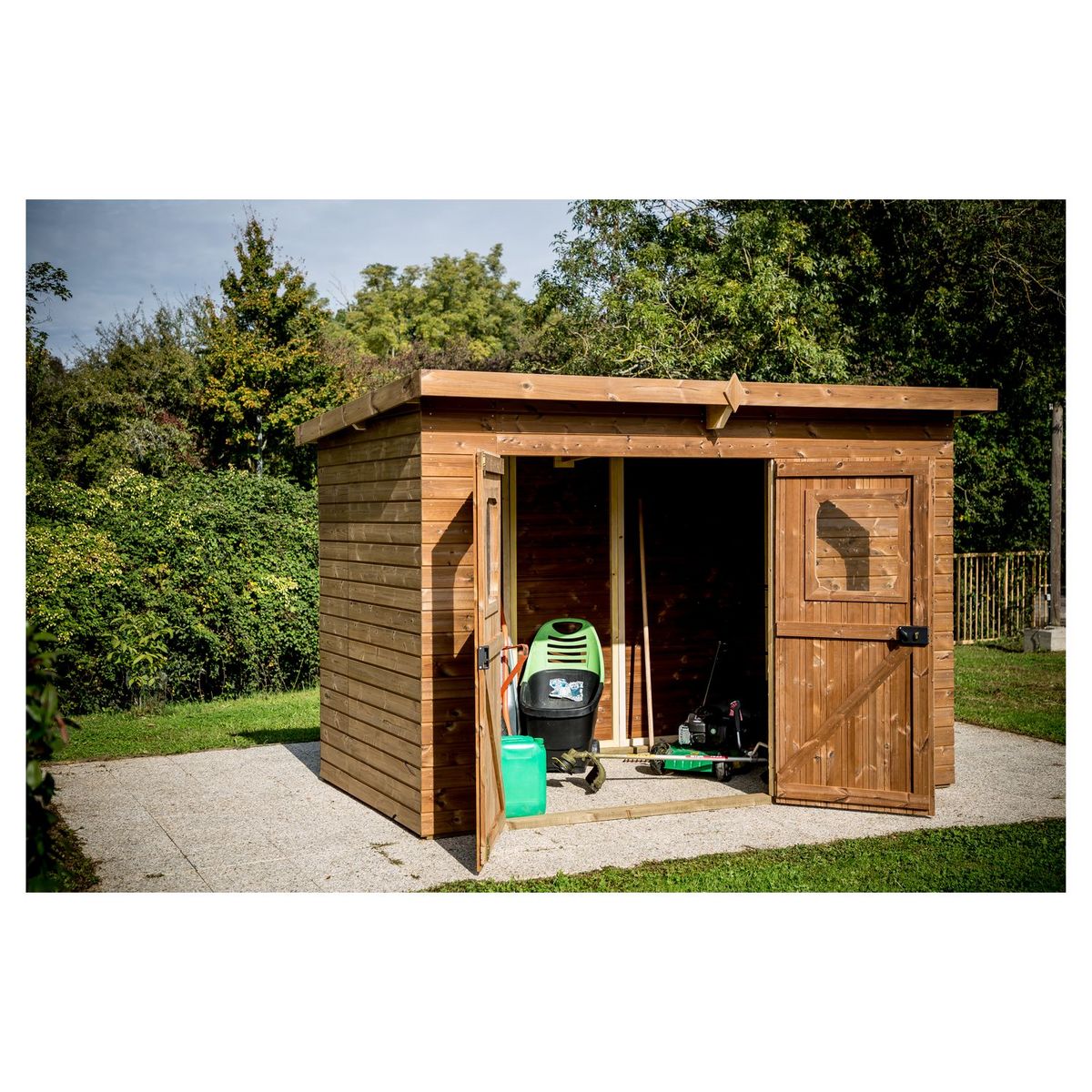 Habrita Abri de jardin bois - Autoclavé - 7,33m²