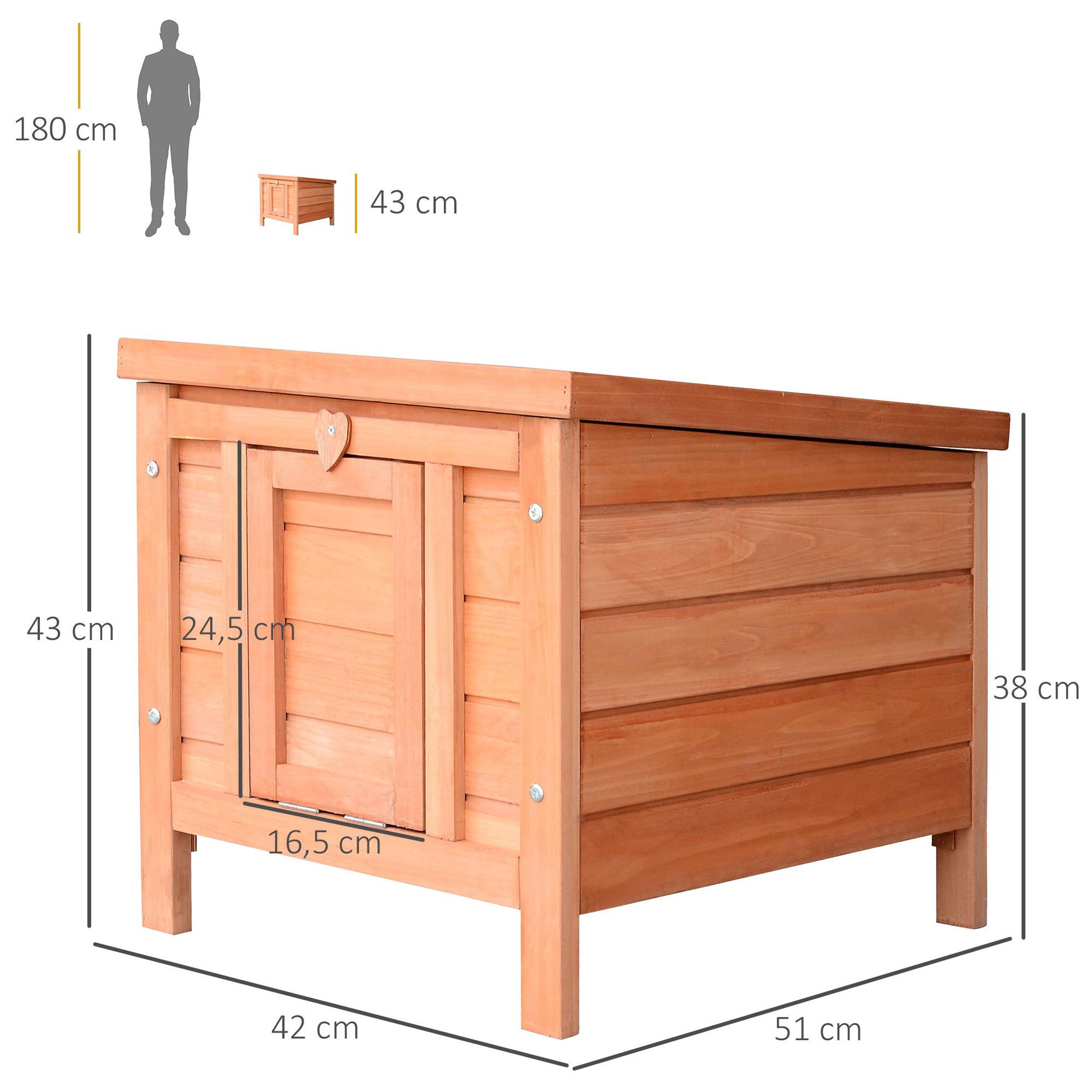 Voir la diapositive 3 : PAWHUT Clapier de sol niche enclos pour lapin porte rampe verrouillable 2 en 1 toit ouvrant bitumé bois sapin pré-huilé