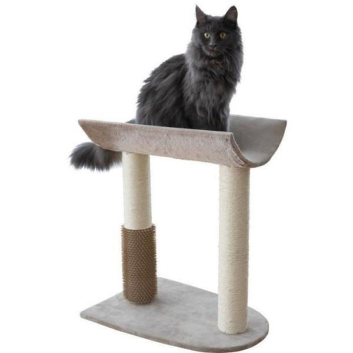 KERBL KERBL - Arbre a chat Ambiance Taupe- 49x35x56 cm - Taupe - Sisal