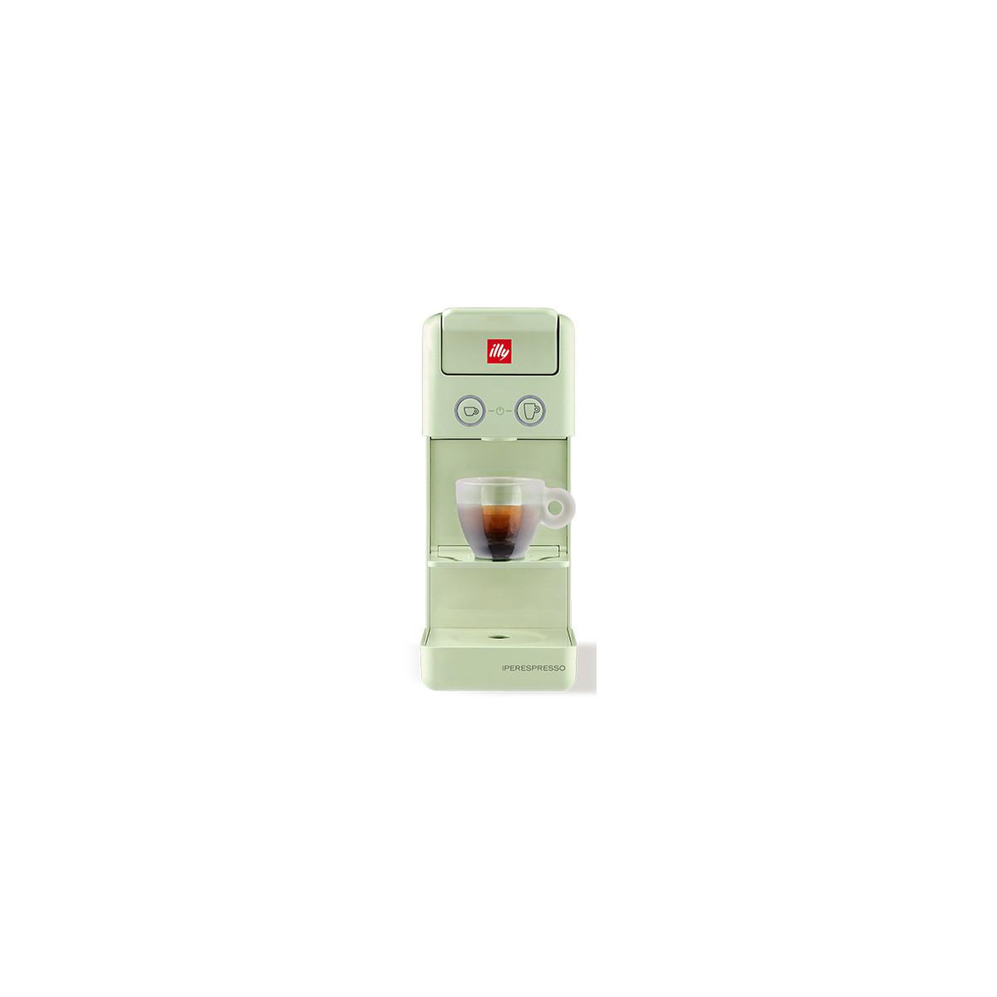 Voir la diapositive 2 : Illy Machine à café automatique à capsules illy y3.3 0,75 l vert