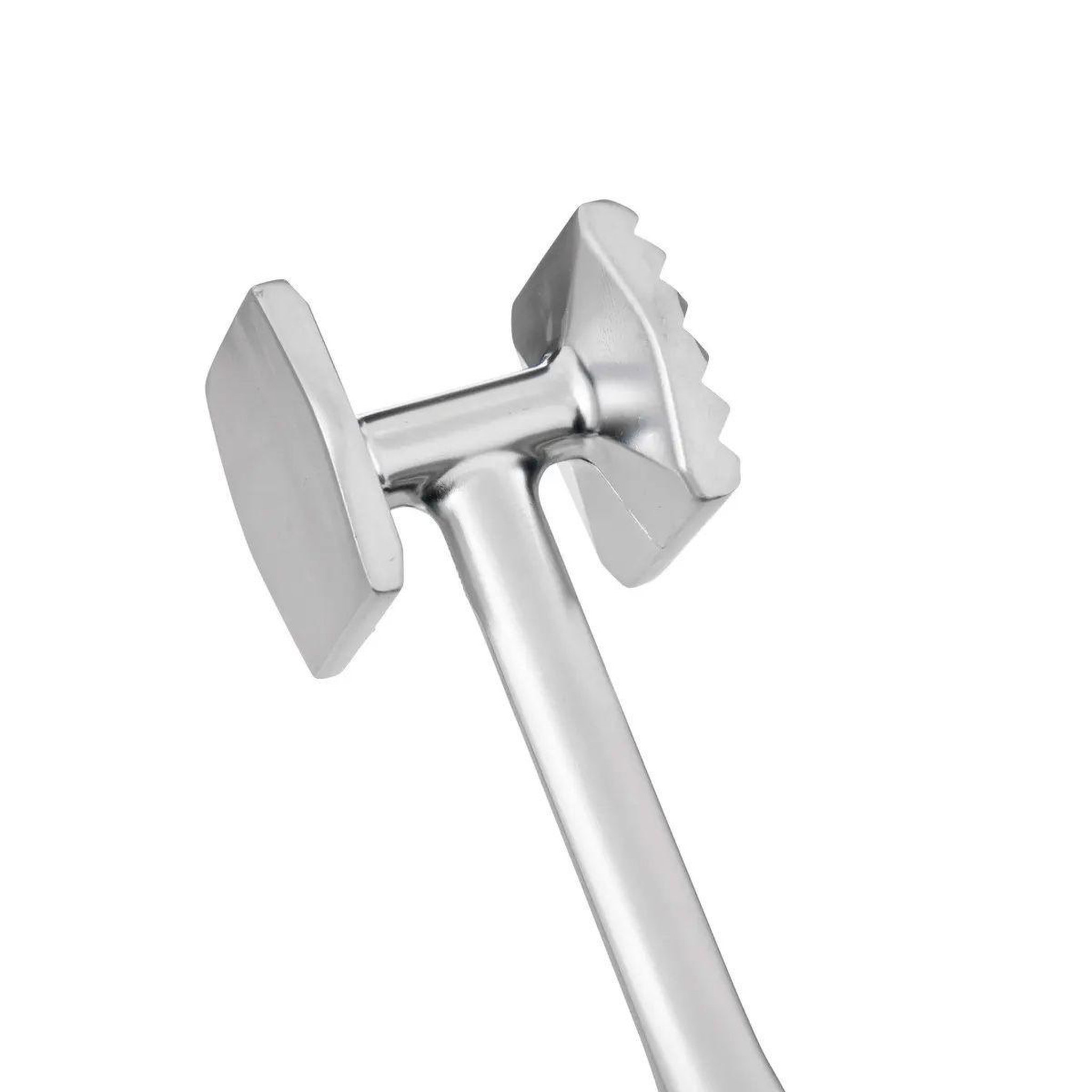 Voir la diapositive 2 : FIVE Attendrisseur à viande antidérapant  zinc  22cm gris