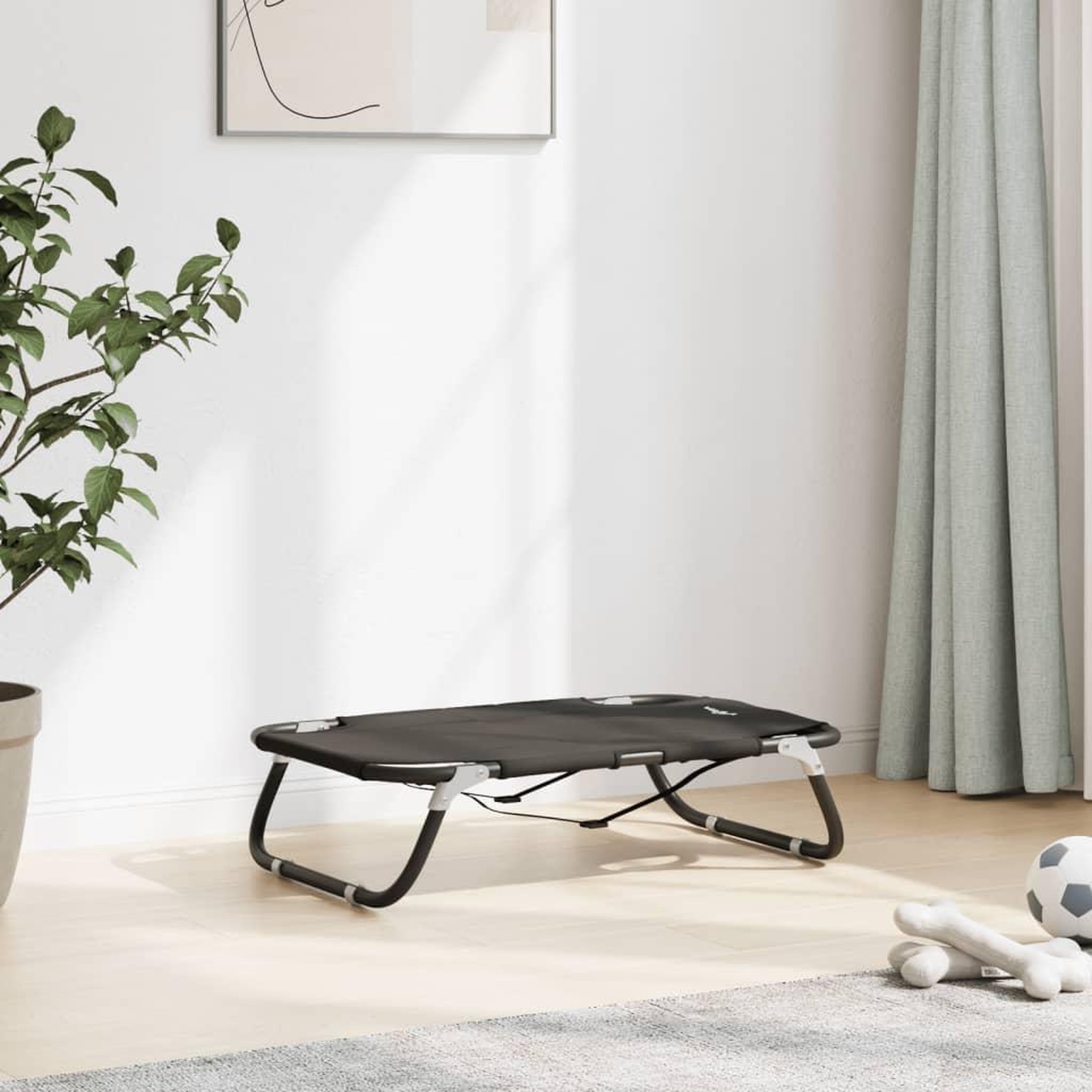 Voir la diapositive 3 : VIDAXL Lit pour chien pliable anthracite tissu Oxford et acier