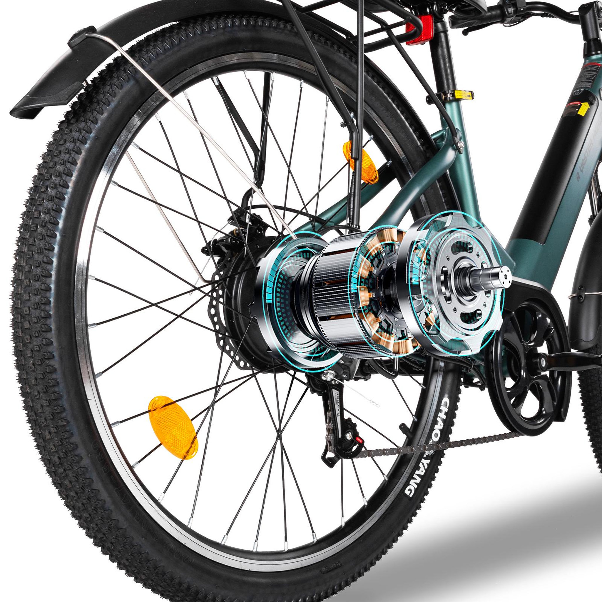 Voir la diapositive 6 : AVDL Vélo électrique de ville a32 26